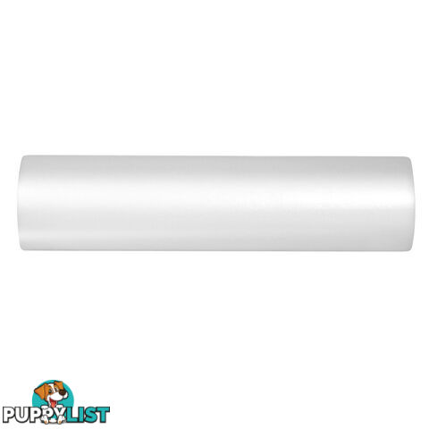 Yoga Gym Pilates EPE Stick Foam Roller White 45 x 15cm