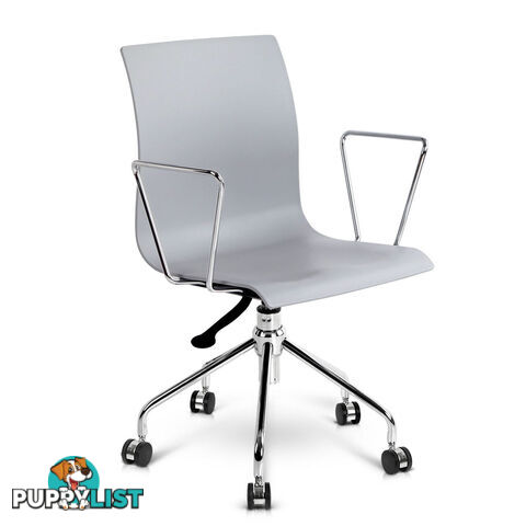 Modern Office Chair with Armrests Grey