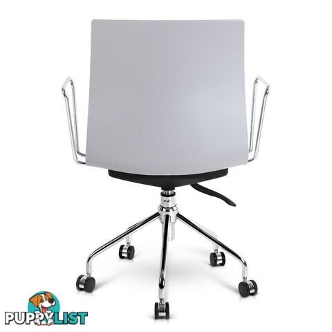 Modern Office Chair with Armrests Grey