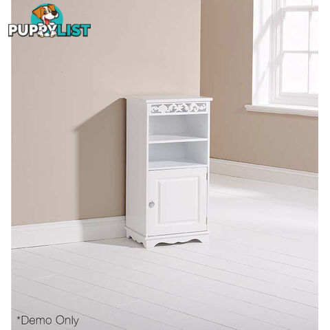 Coastal Floor Cupboard in WHITE