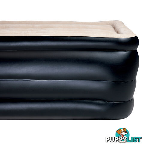 Bestway Single Inflatable Air Mattress Bed w/ Built-in Pump Black