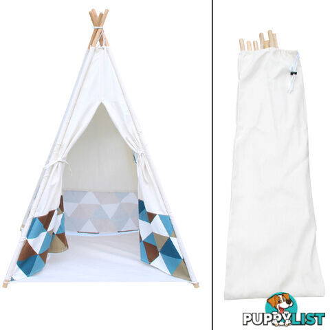 4 Poles Teepee Tent w/ Storage Bag