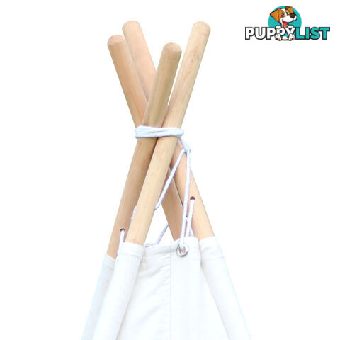 4 Poles Teepee Tent w/ Storage Bag