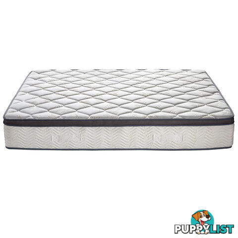 Euro Top Pocket Spring Bamboo Fabric Mattress Queen