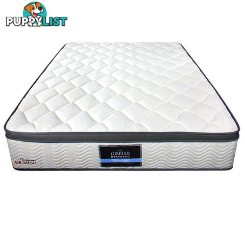 Euro Top Pocket Spring Bamboo Fabric Mattress Queen