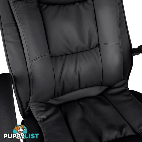 Executive PU Leather Office Computer Chair Black