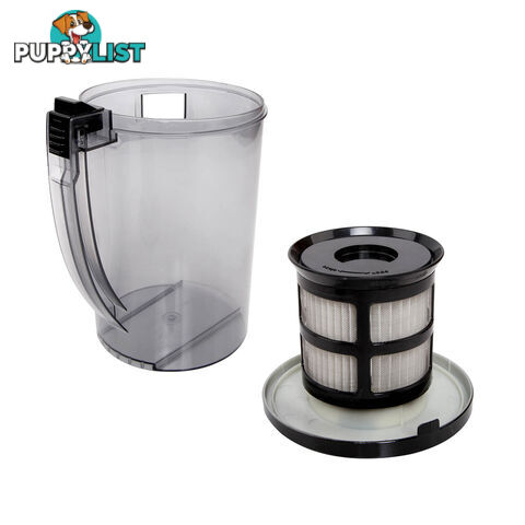 Upright Cyclonic Vacuum Cleaner Bagless HEPA Filter Black