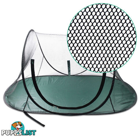 Pet Dog Puppy Cat Exercise Playpen Tent Black