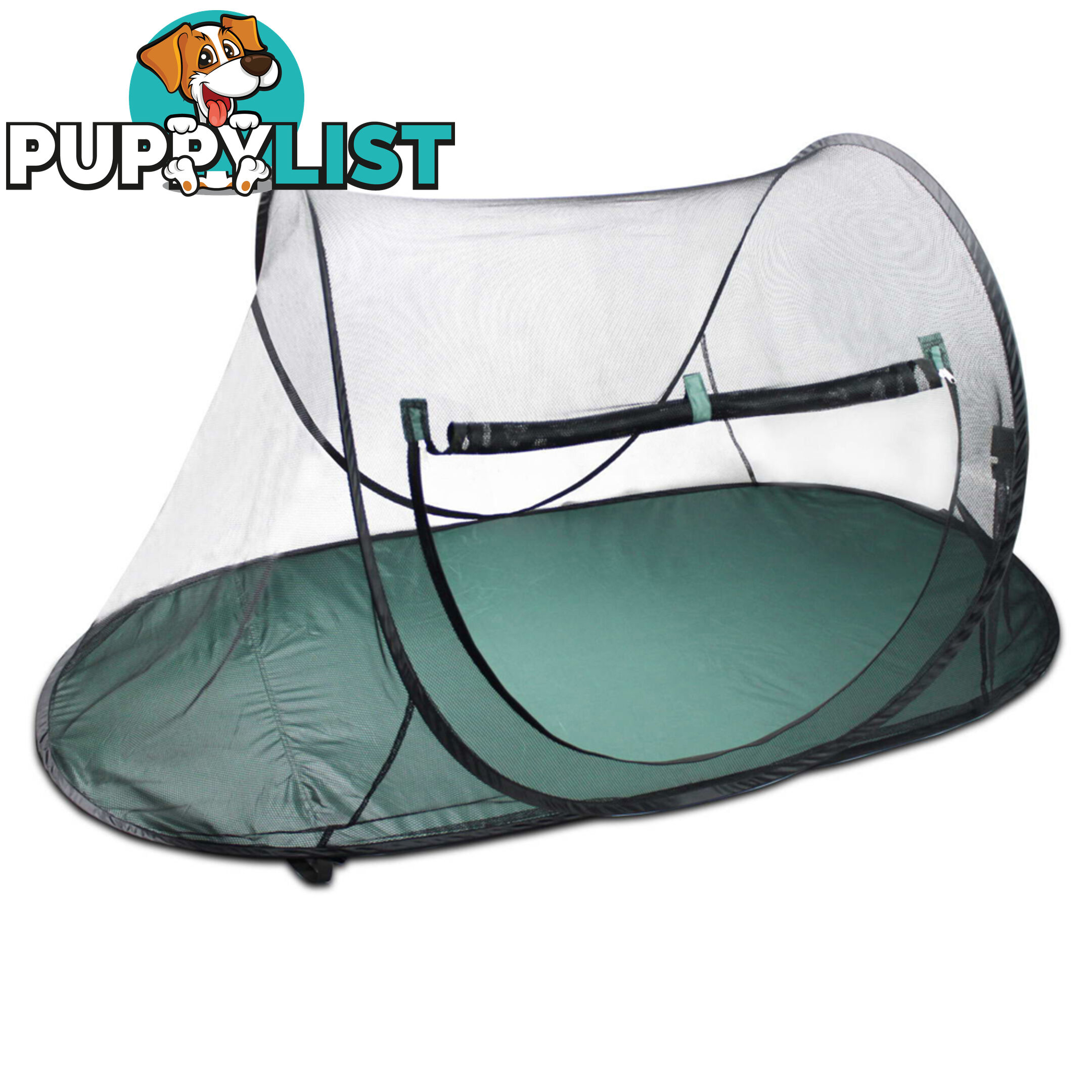 Pet Dog Puppy Cat Exercise Playpen Tent Black