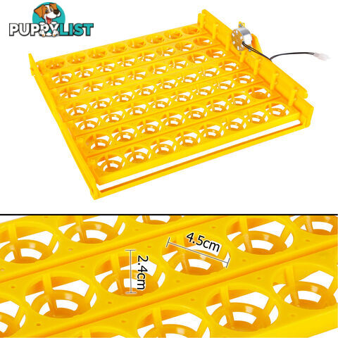 Automatic 112 Egg Incubator Yellow