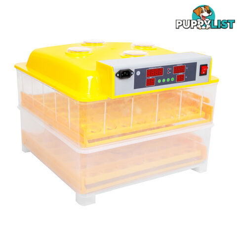 Automatic 112 Egg Incubator Yellow