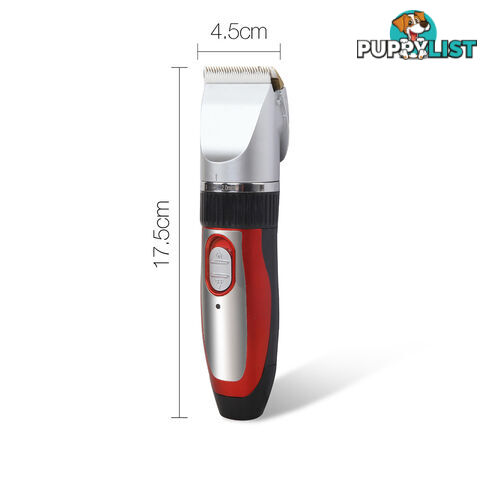 Cordless Pet Grooming Clipper Kit