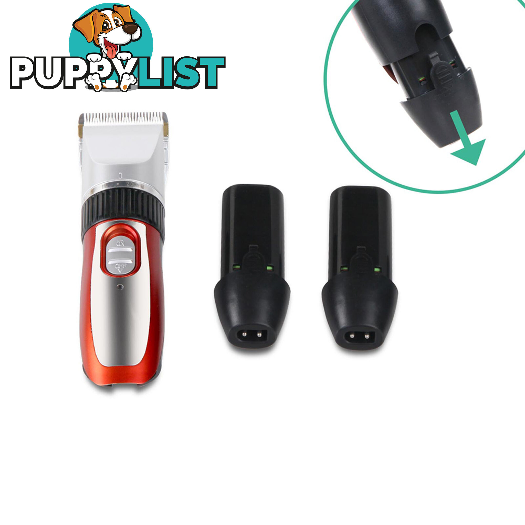 Cordless Pet Grooming Clipper Kit