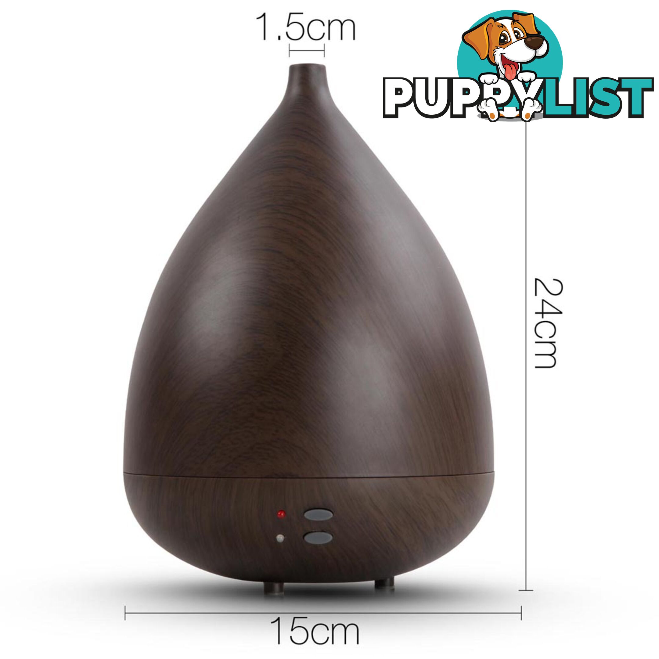 300ml 4-in-1 Aroma Diffuser Dark Wood