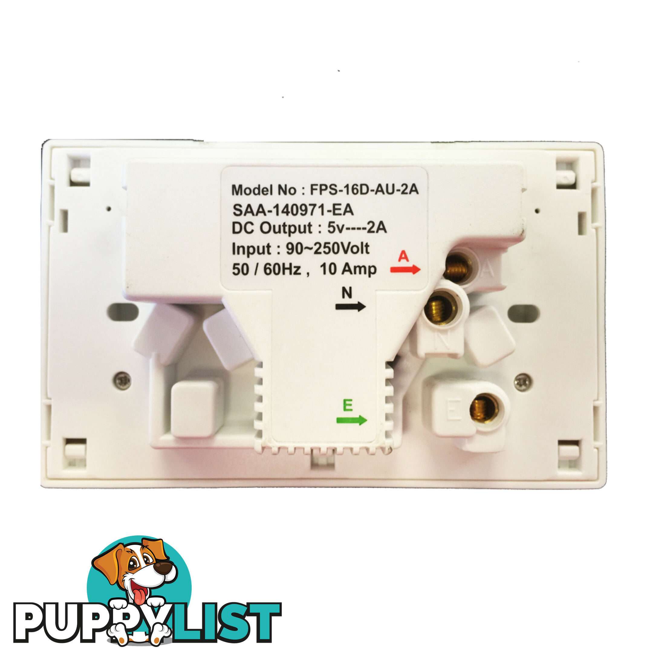 10A Double Australian USB Power Point Power Supply Wall Plug 2 Socket Switch