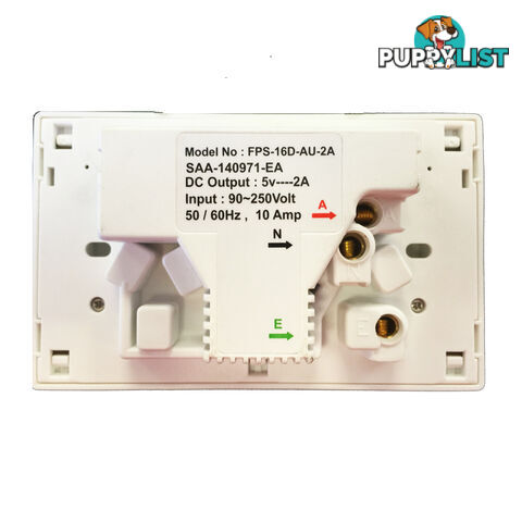 10A Double Australian USB Power Point Power Supply Wall Plug 2 Socket Switch