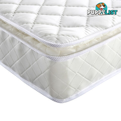 Pillow Top Pocket Spring Mattress 22cm Queen