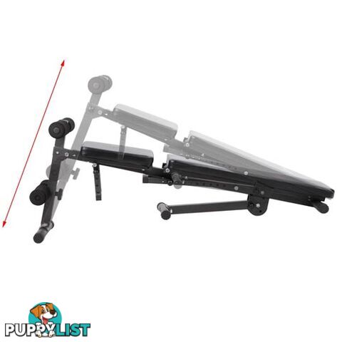 FID Flat Adjustable Bench 150Kg