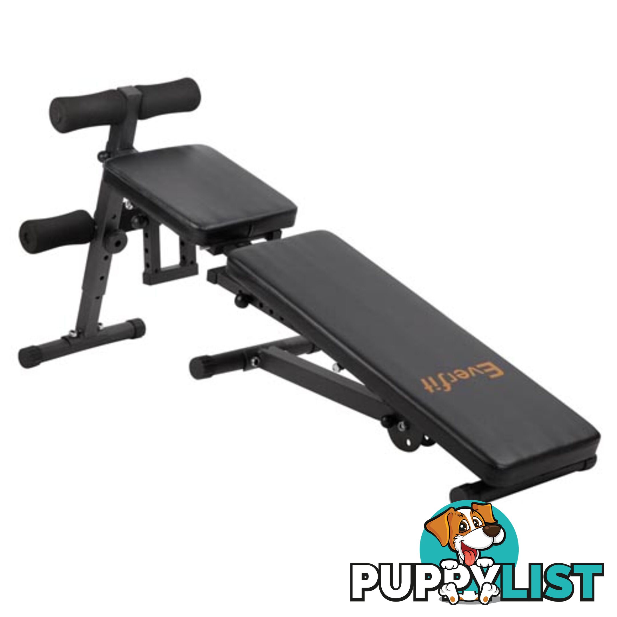 FID Flat Adjustable Bench 150Kg