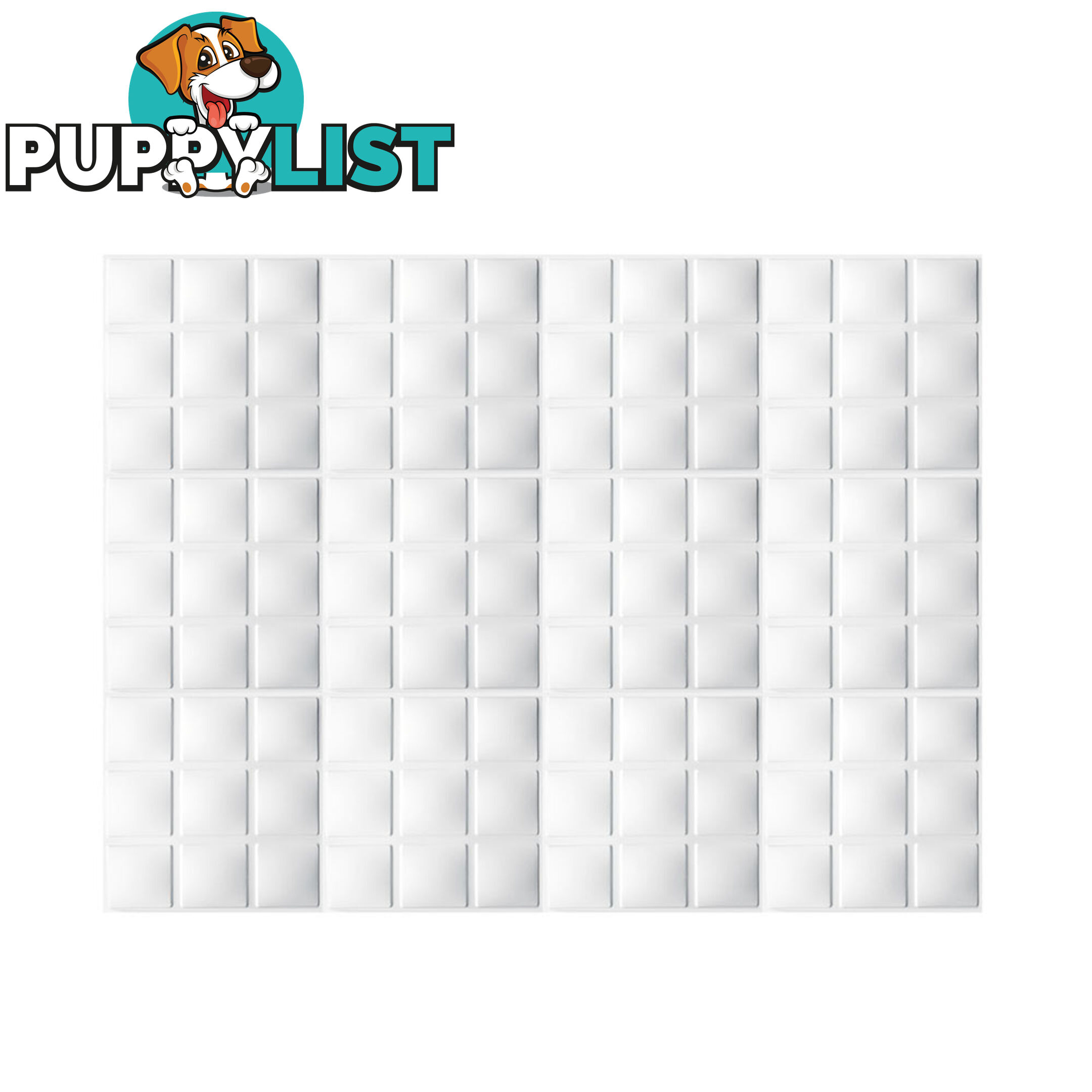 12 Pcs 3D Cube Design Wall Panel