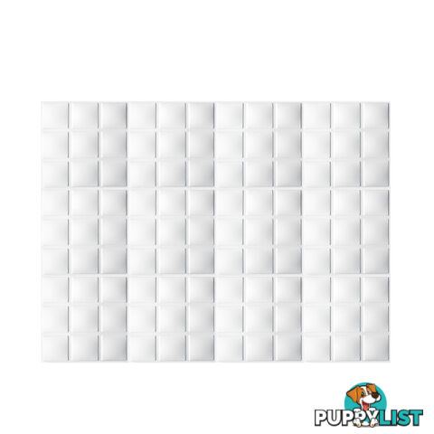 12 Pcs 3D Cube Design Wall Panel