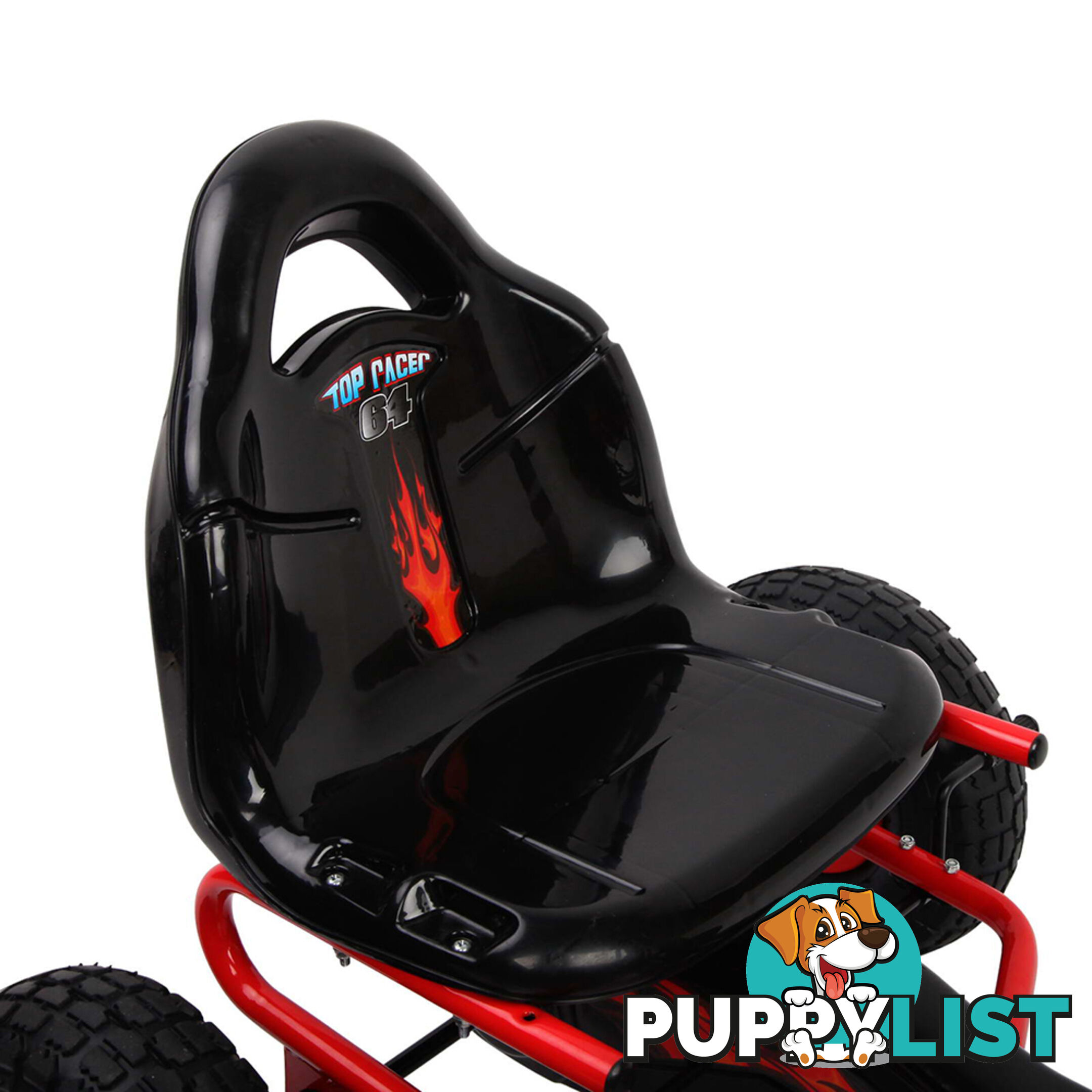 Kids Pedal Go Kart - Red