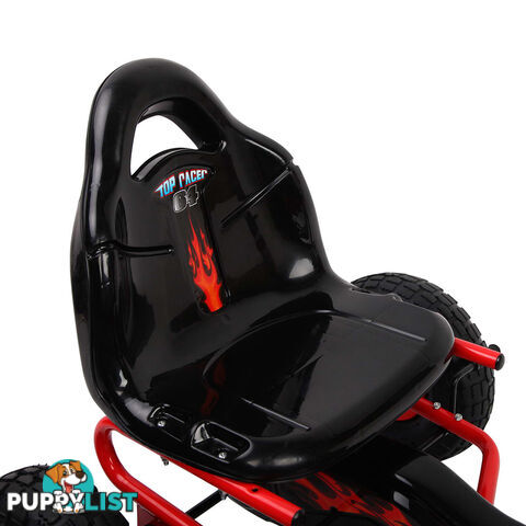 Kids Pedal Go Kart - Red