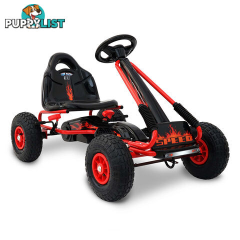 Kids Pedal Go Kart - Red