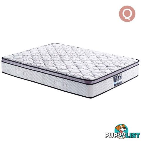 Cool Gel Memory Foam Euro Top Pocket Spring Mattress Queen