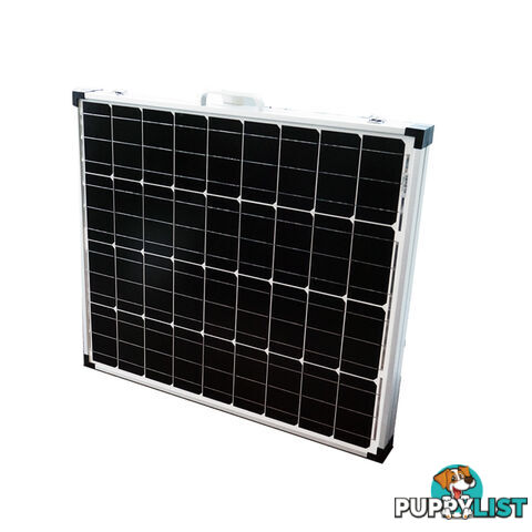 New 12V 160W Solar Folding Panel Kit Caravan Boat Camping Power Mono Charging