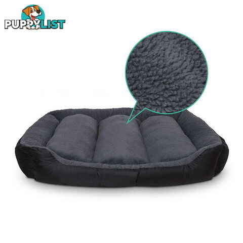 Waterproof Fleece Lined Dog Bed - Small