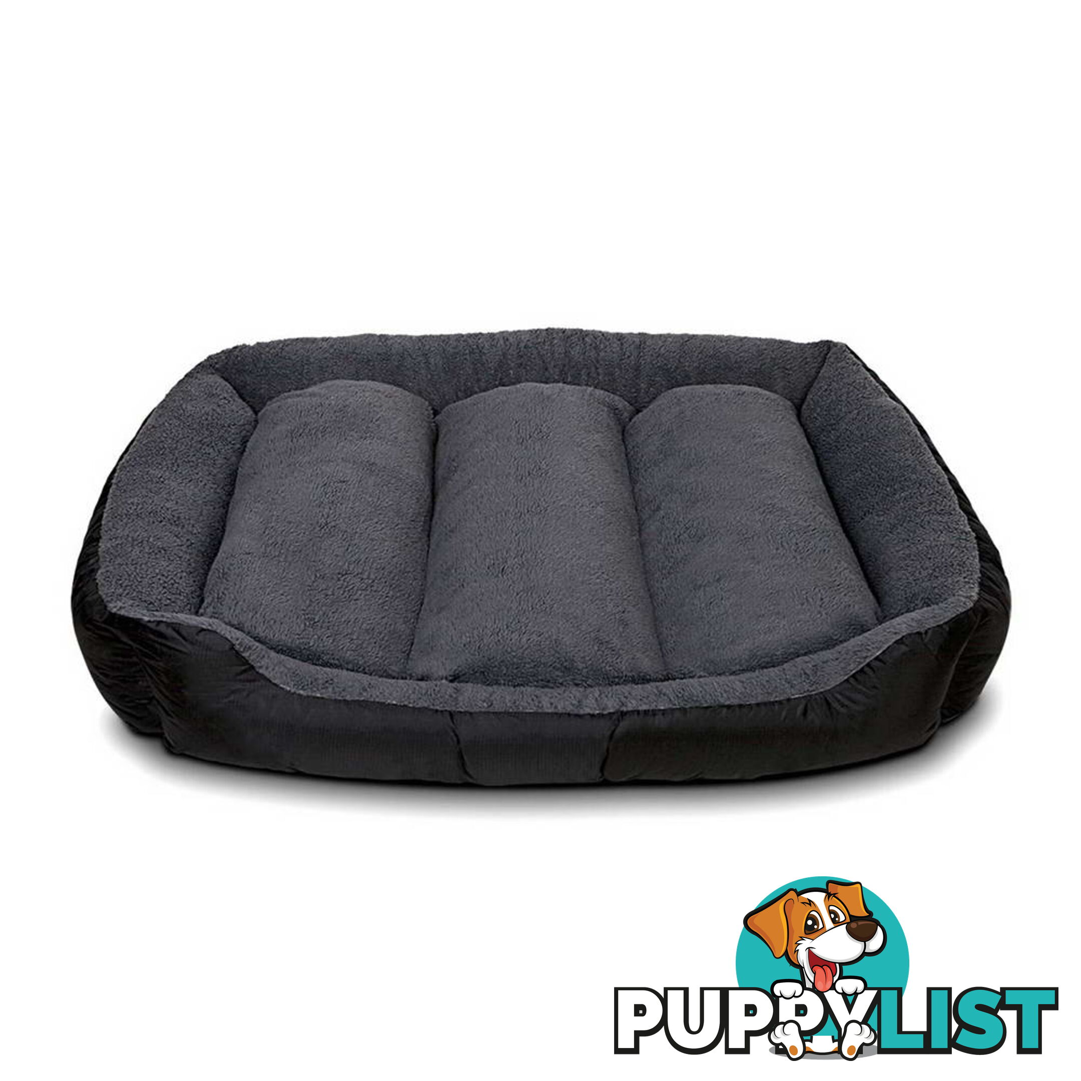 Waterproof Fleece Lined Dog Bed - Small