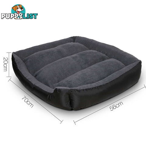 Waterproof Fleece Lined Dog Bed - Small