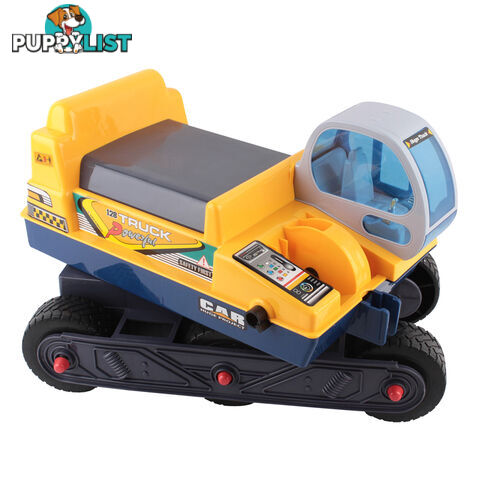 Kids Ride On Excavator Yellow