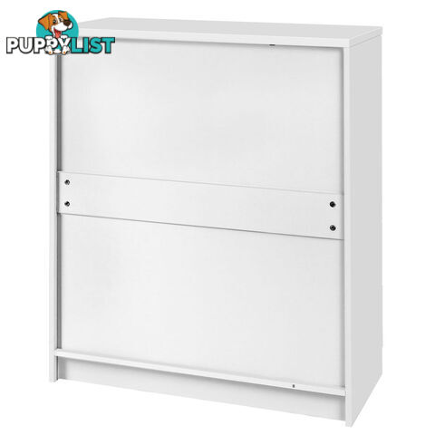 6 Drawer Tallboy Bedroom Storage White