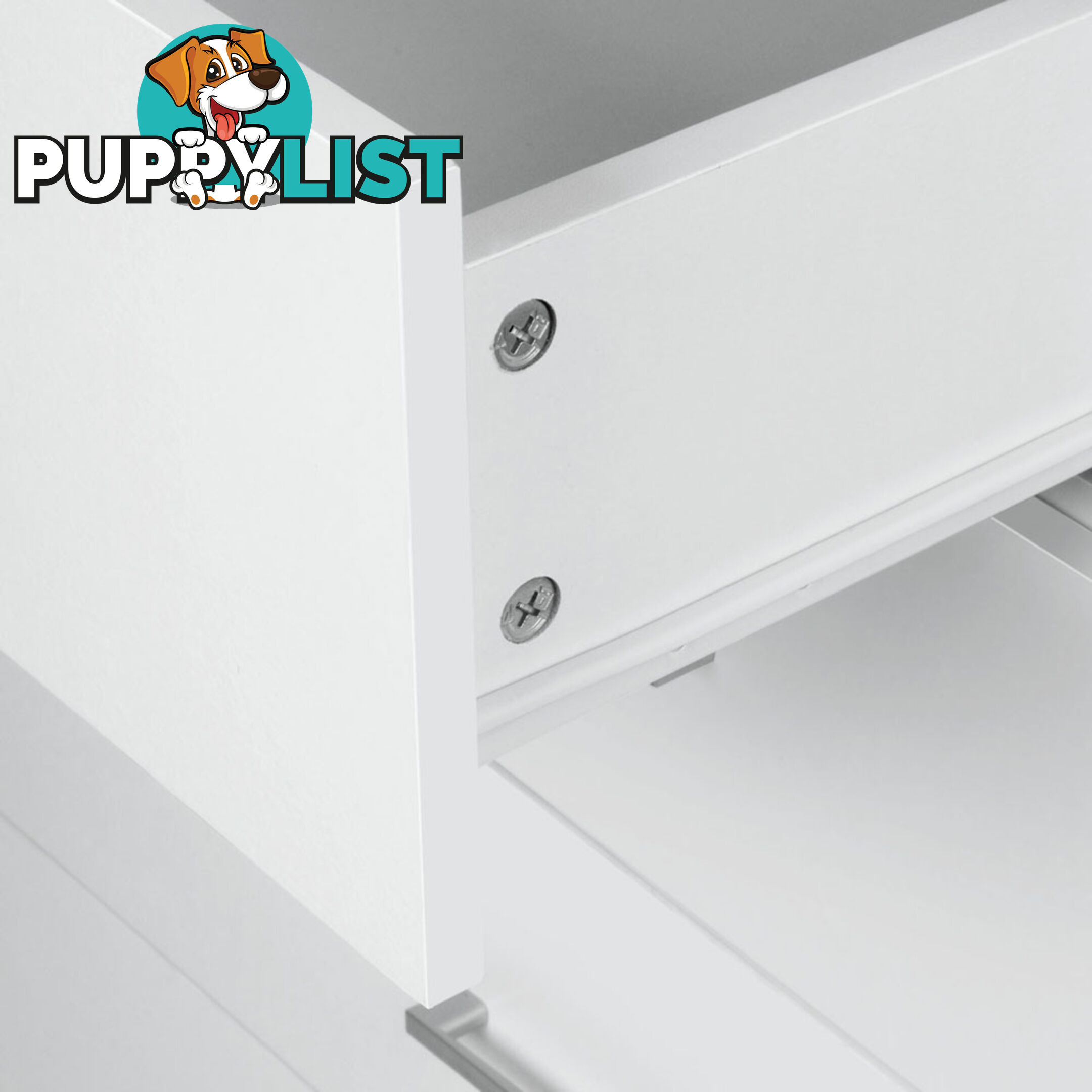 6 Drawer Tallboy Bedroom Storage White