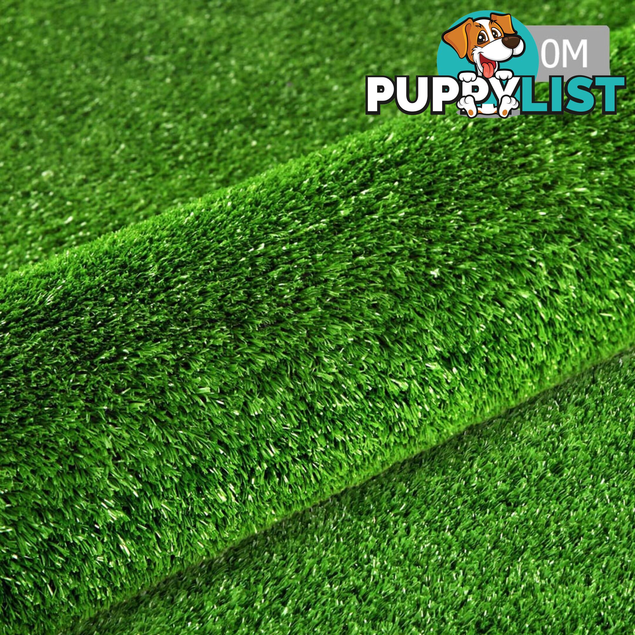 Artificial Grass 10 SQM Polypropylene Lawn Flooring 1X10M Green