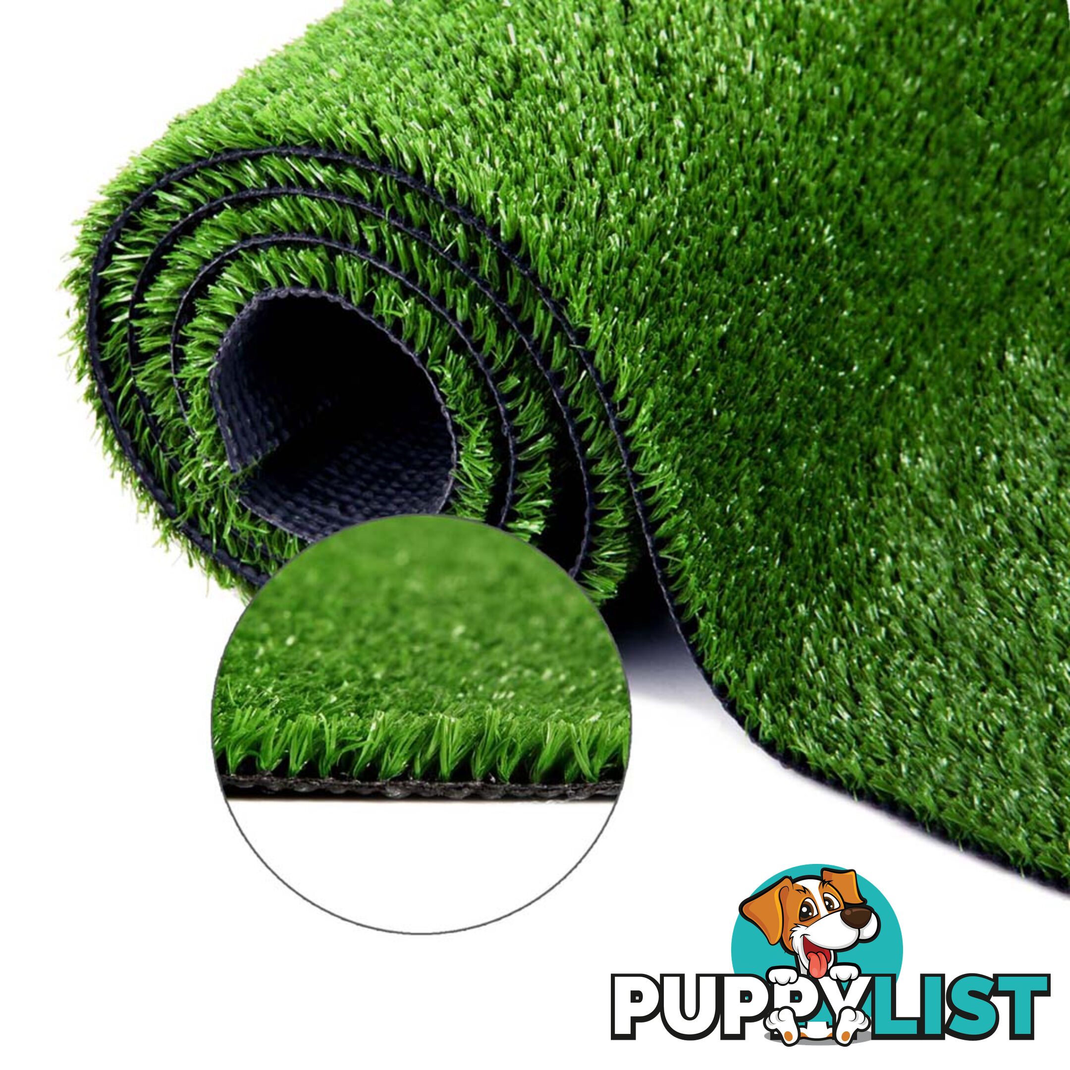 Artificial Grass 10 SQM Polypropylene Lawn Flooring 1X10M Green