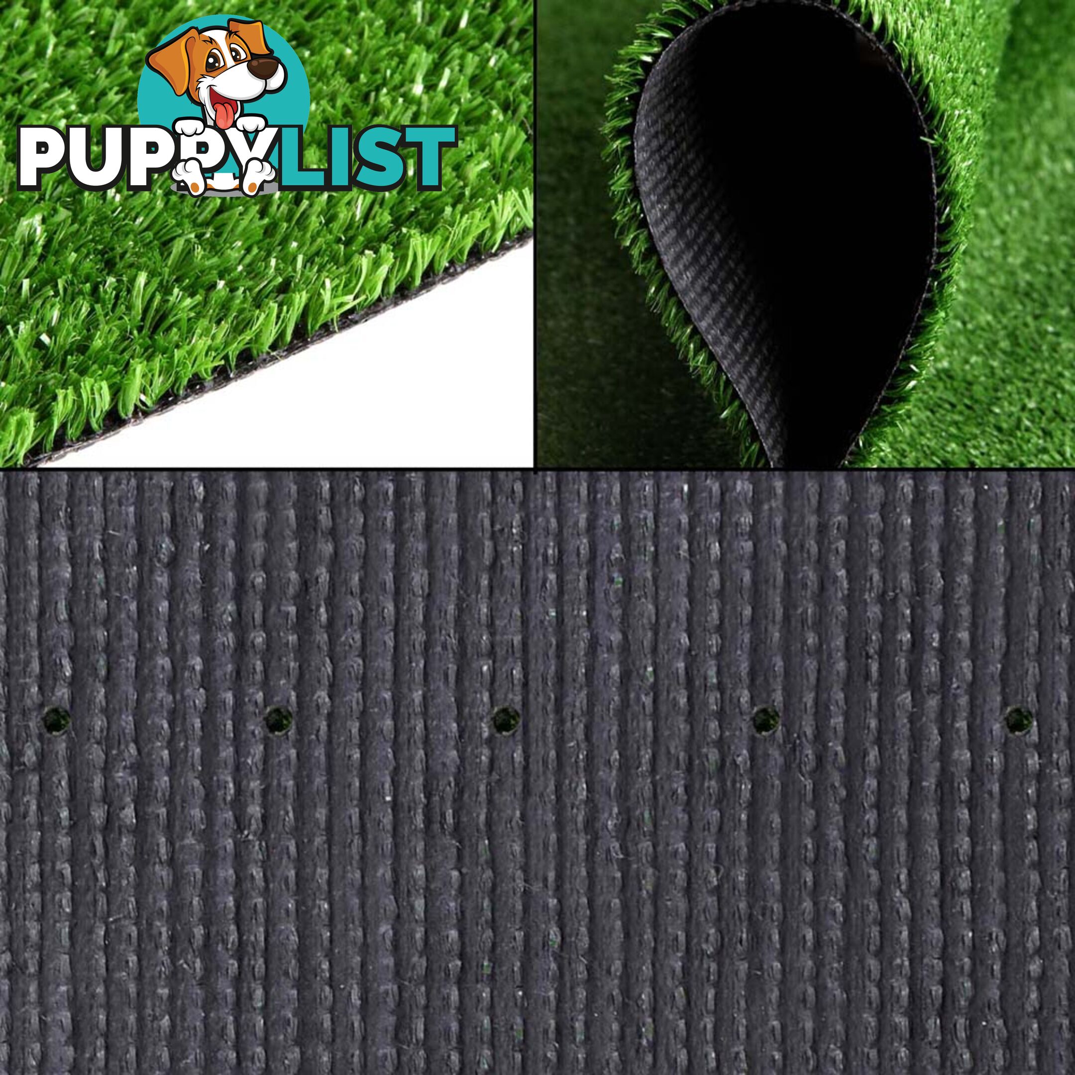 Artificial Grass 10 SQM Polypropylene Lawn Flooring 1X10M Green