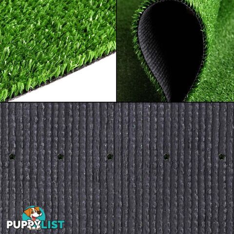 Artificial Grass 10 SQM Polypropylene Lawn Flooring 1X10M Green