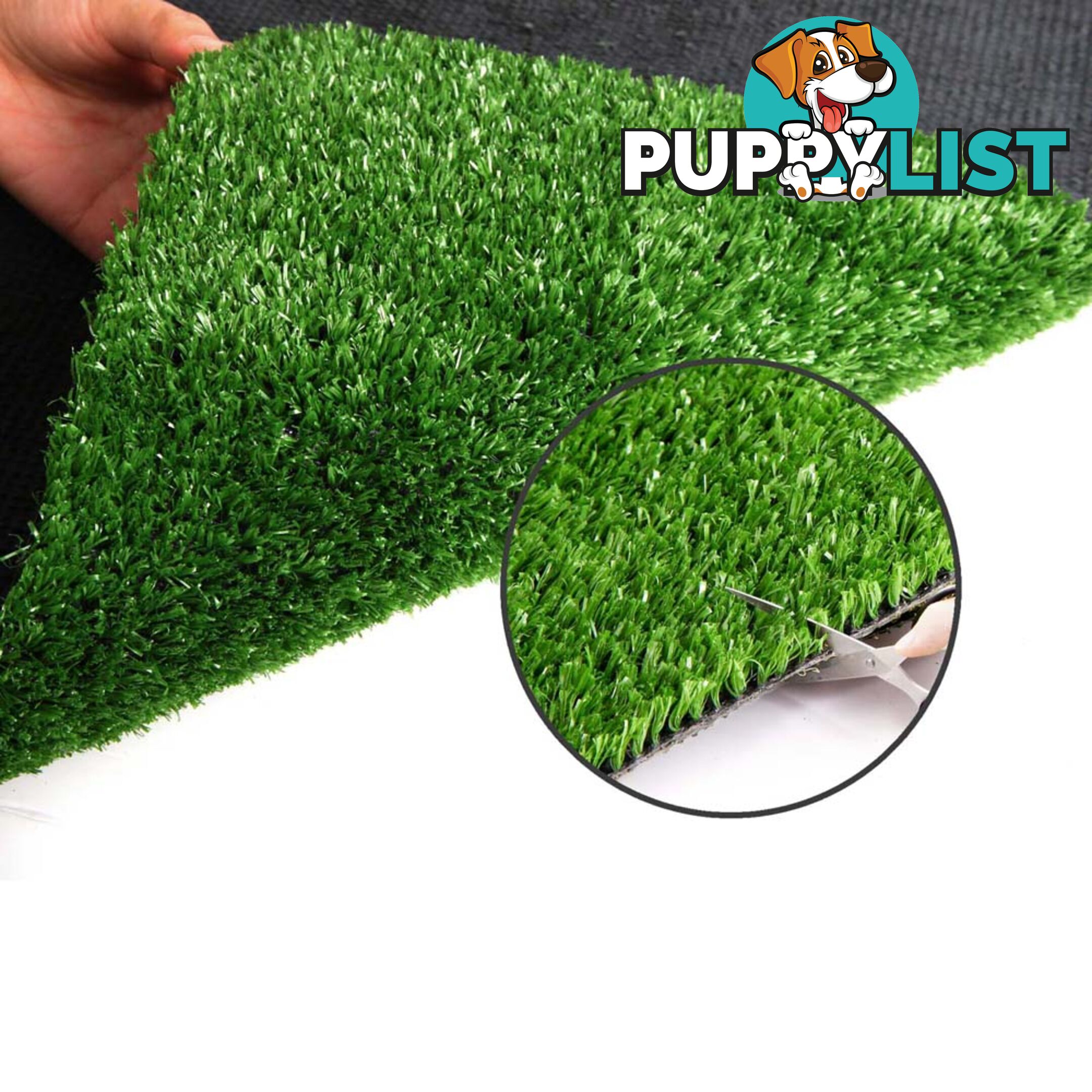 Artificial Grass 10 SQM Polypropylene Lawn Flooring 1X10M Green