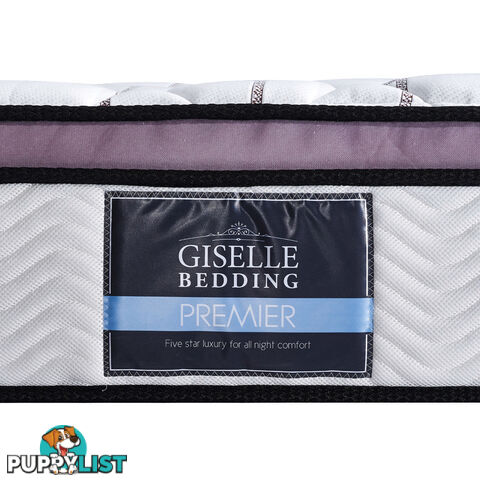 Cool Gel Memory Foam Euro Top Pocket Spring Mattress Double