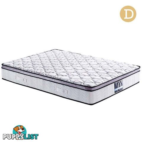 Cool Gel Memory Foam Euro Top Pocket Spring Mattress Double