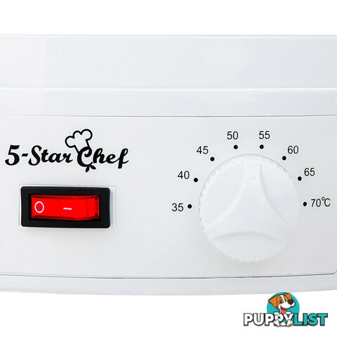 5 Trays Food Dehydrator White