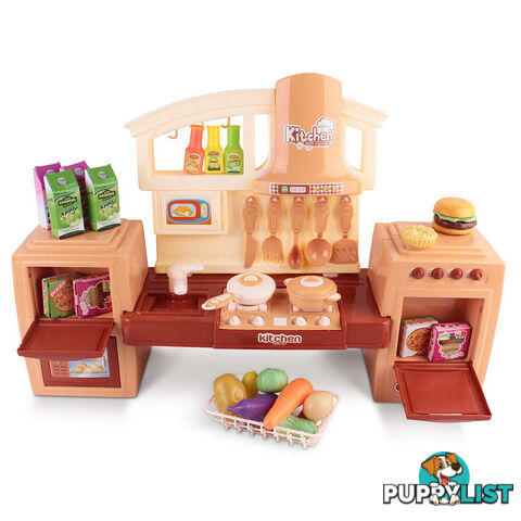 Kitchen Pretend Play Set Orange