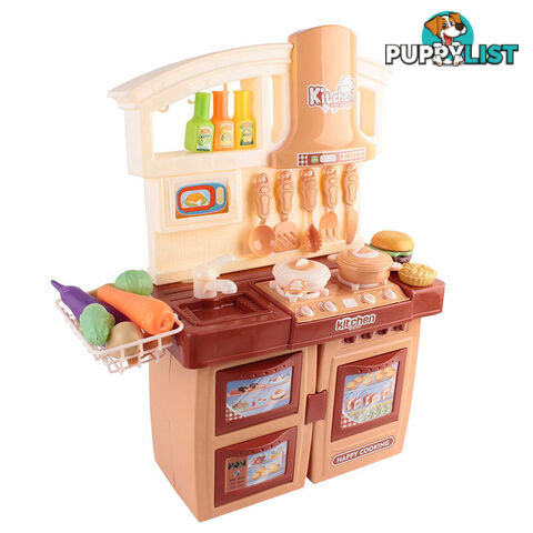 Kitchen Pretend Play Set Orange