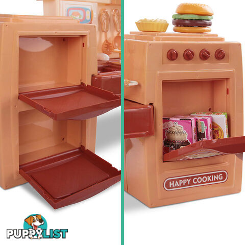 Kitchen Pretend Play Set Orange