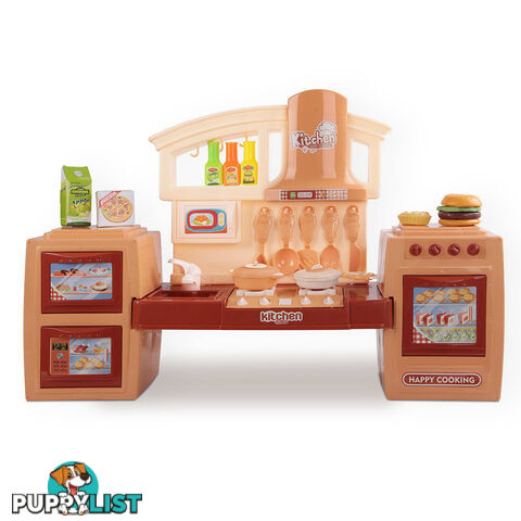 Kitchen Pretend Play Set Orange