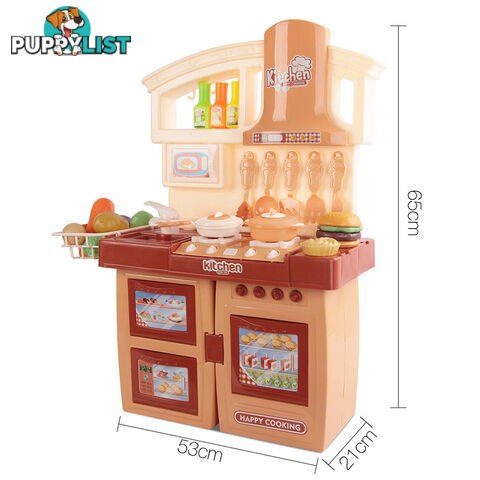 Kitchen Pretend Play Set Orange