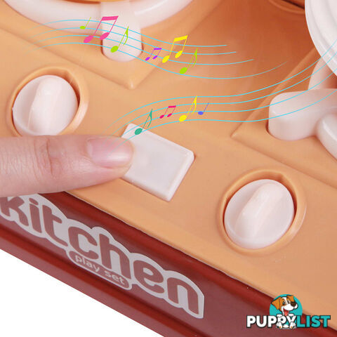 Kitchen Pretend Play Set Orange